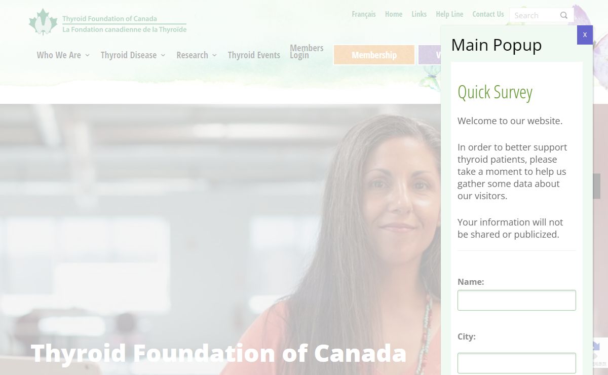 Thyroid Foundation Of Canada |