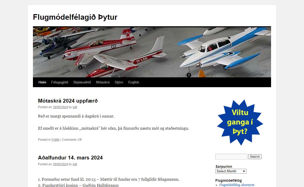 Flugmódelfélagið Þytur