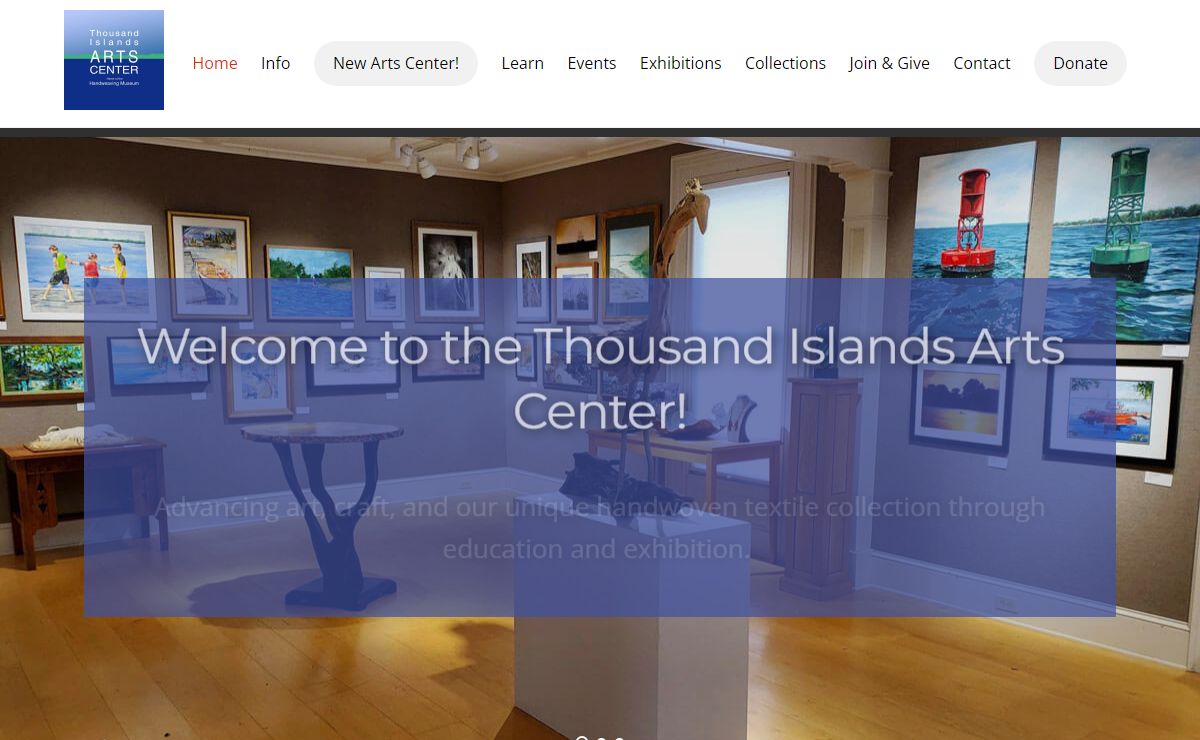 Home - Thousand Islands Arts Center