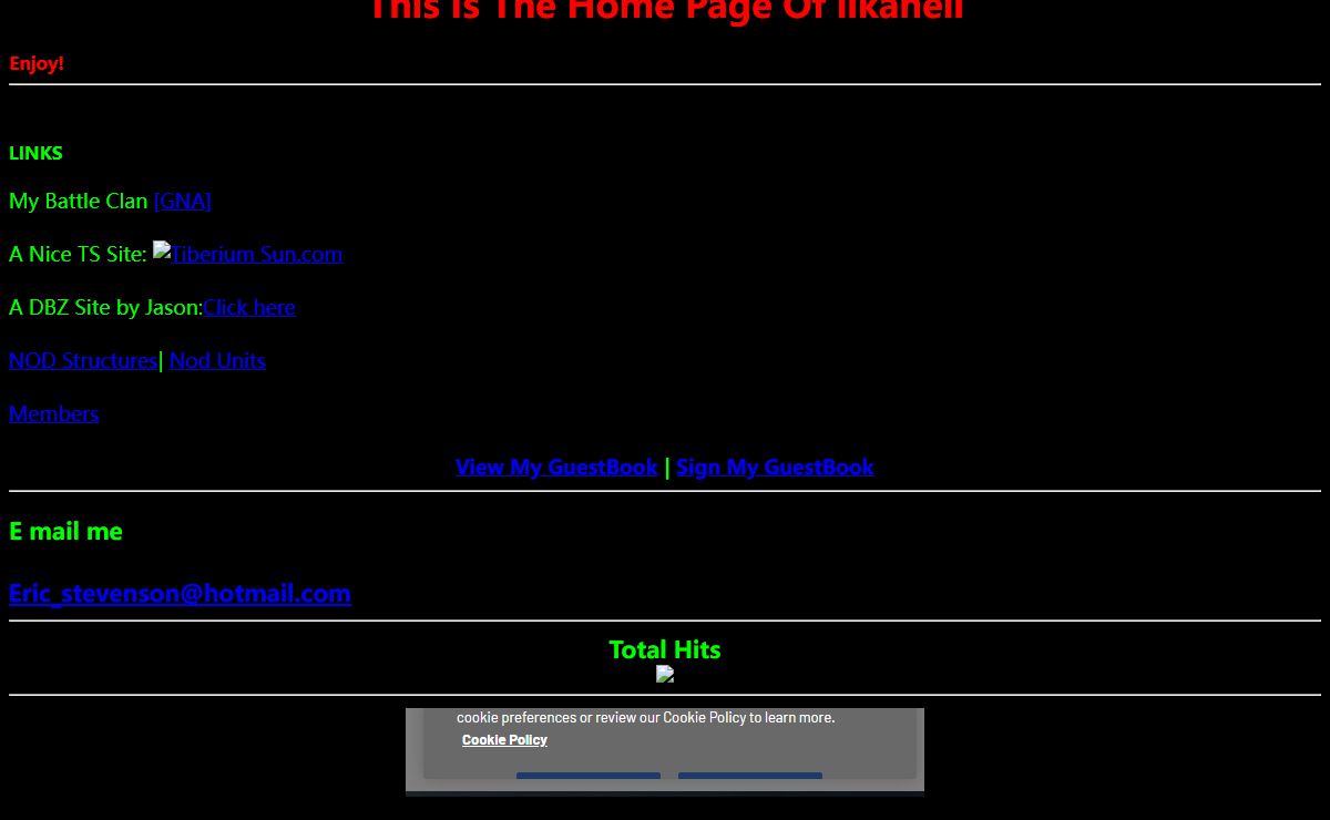 LLKANELL'S Home Page