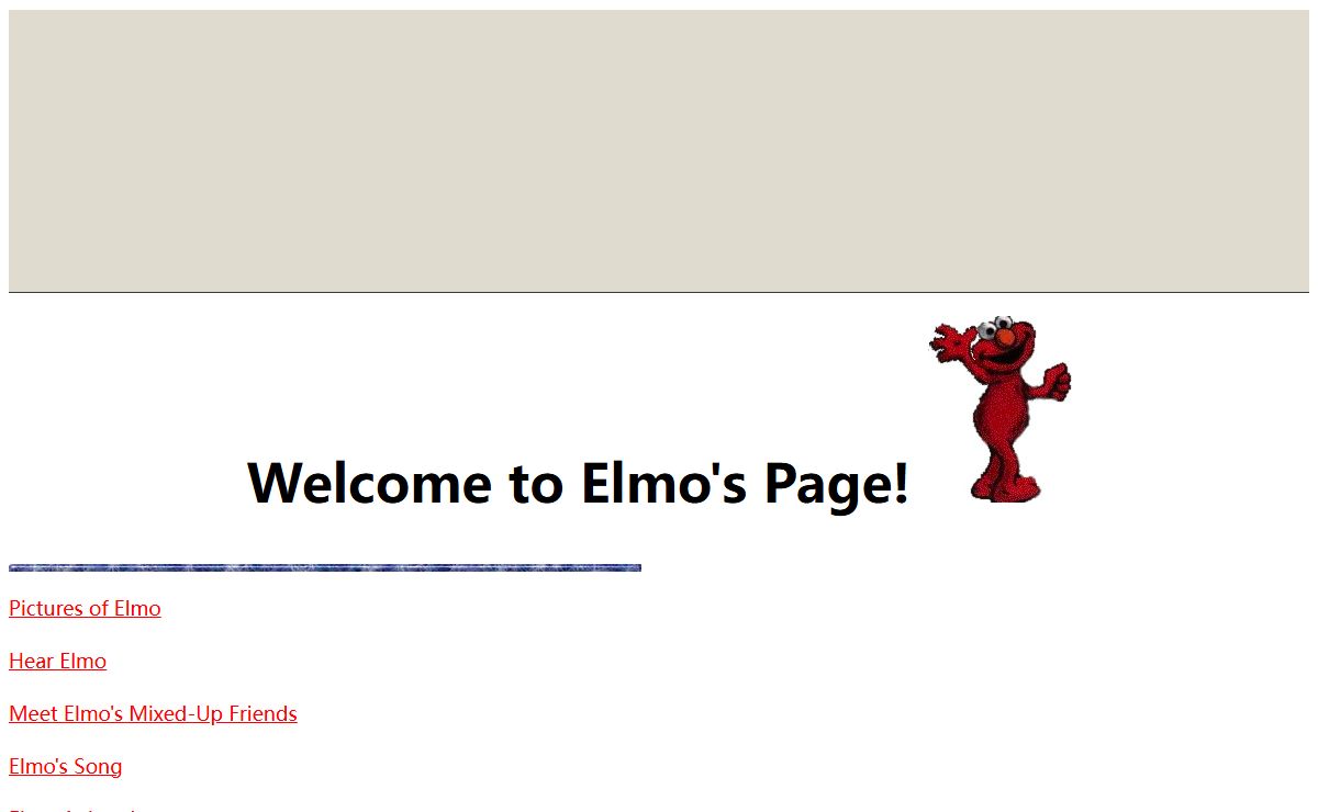 Elmo's Page