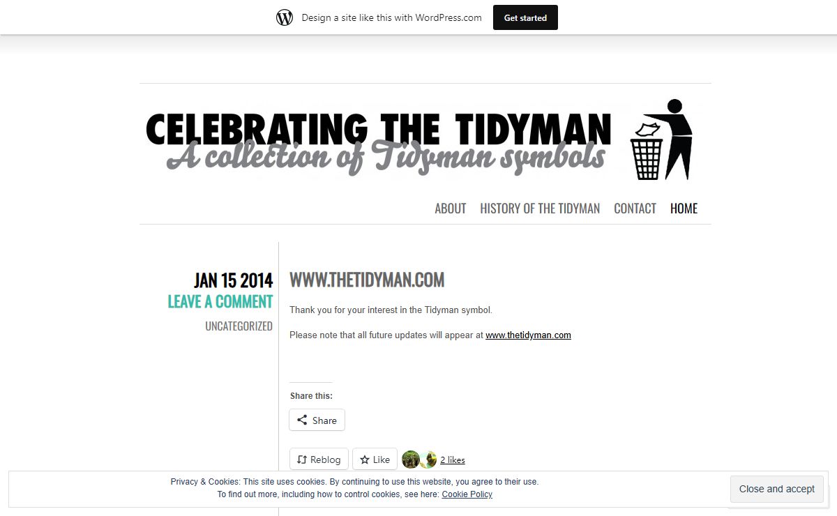 Celebrating the Tidyman | A collection of Tidyman symbols