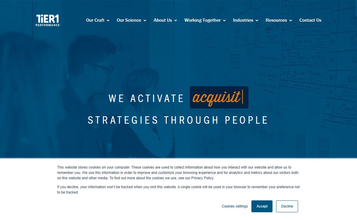 Strategy Activation Through People - TiER1 Performance