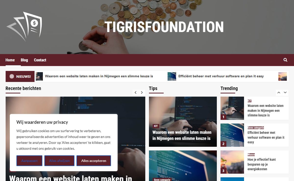 Leer meer over geld en financiën - tigrisfoundation