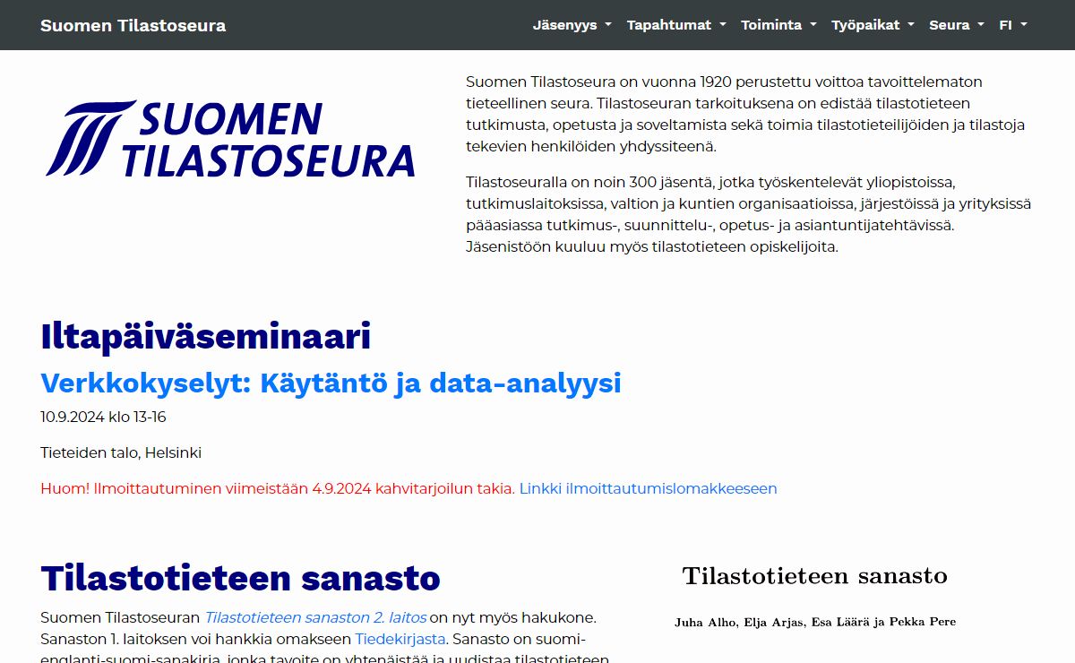 Suomen Tilastoseura