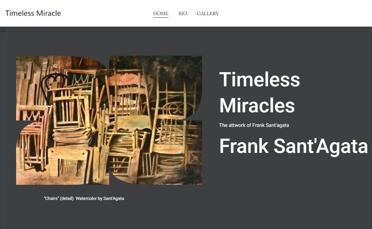 Timeless Miracles: The Artistry of Frank Sant'agata | Timeless Miracles