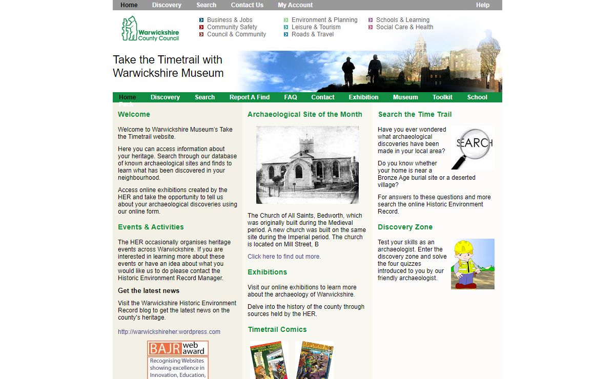 Take the TimeTrail with Warwickshire Museum
