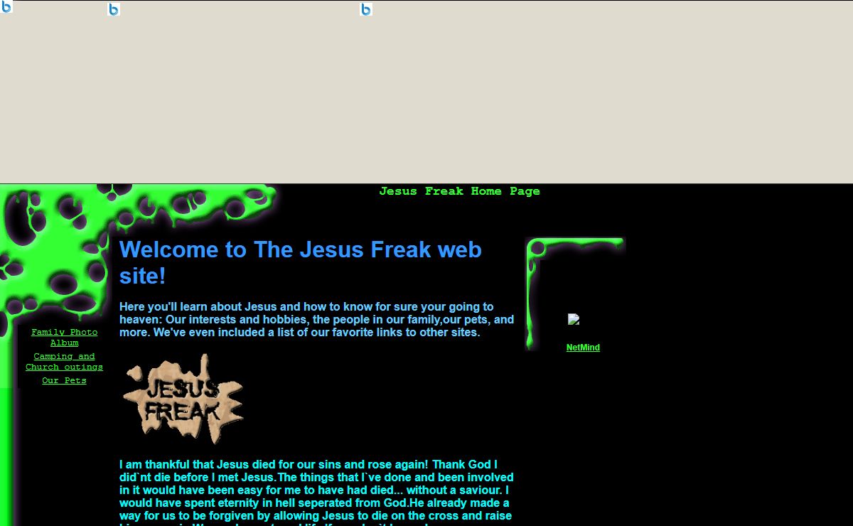 Jesus Freak Home Page