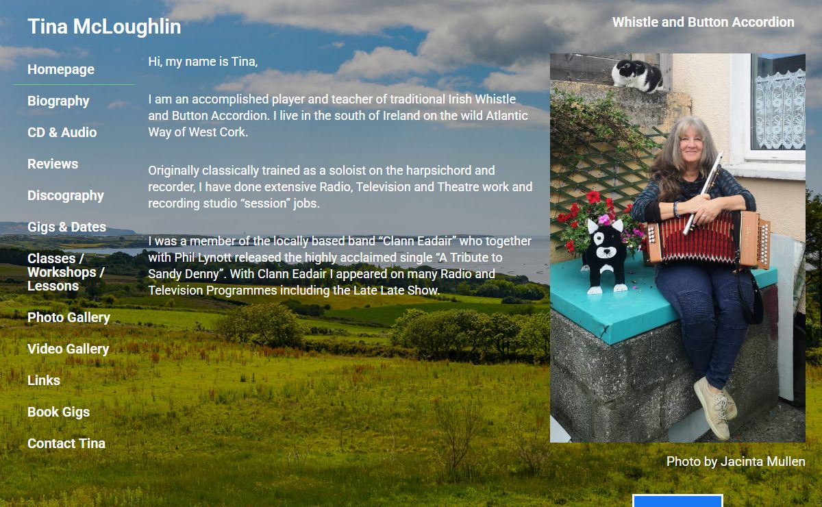 Homepage - Tina McLoughlin