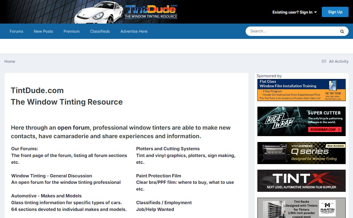 TintDude.com The Window Tinting Resource - TintDude Window Tinting Forum