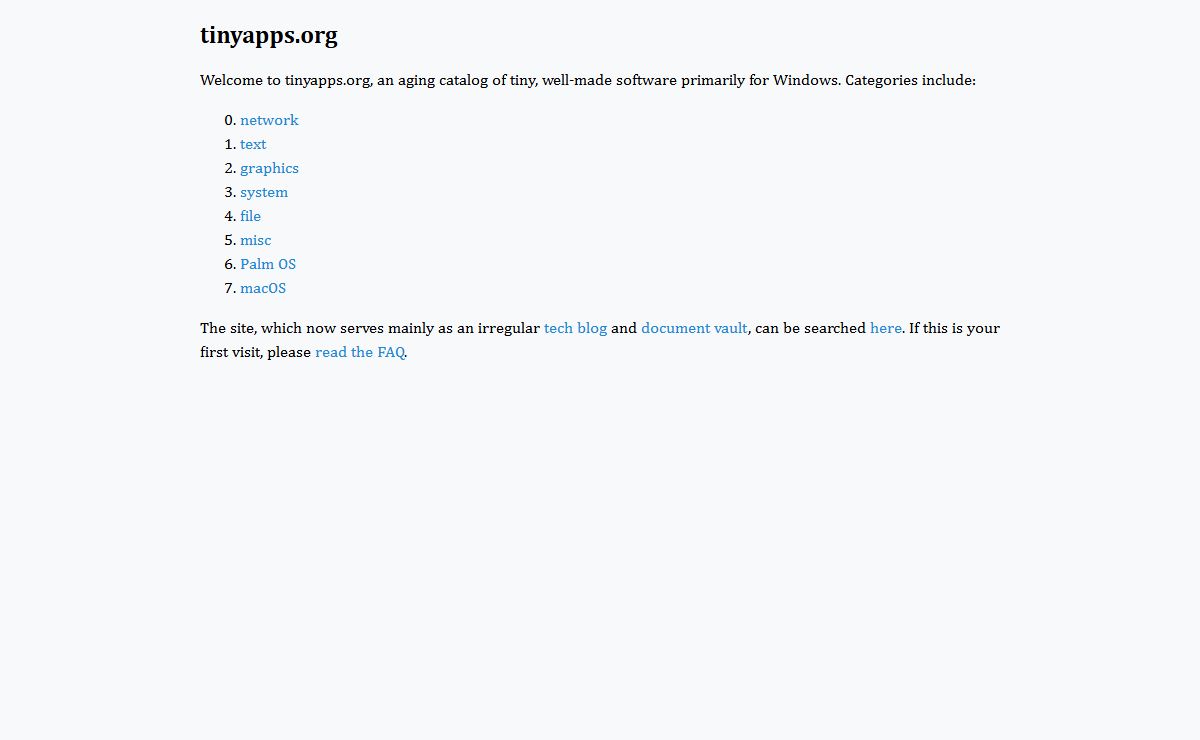 tinyapps.org