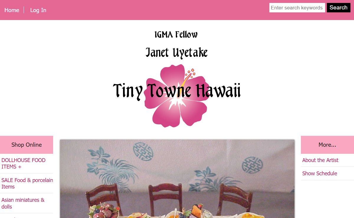 Dollhouse Miniature Food, Janet Uyetake