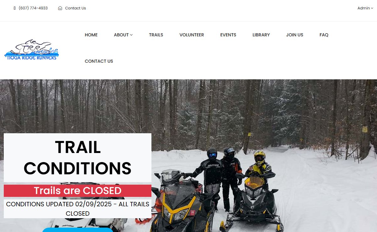 Tioga Ridge Runners Snowmobile Club
