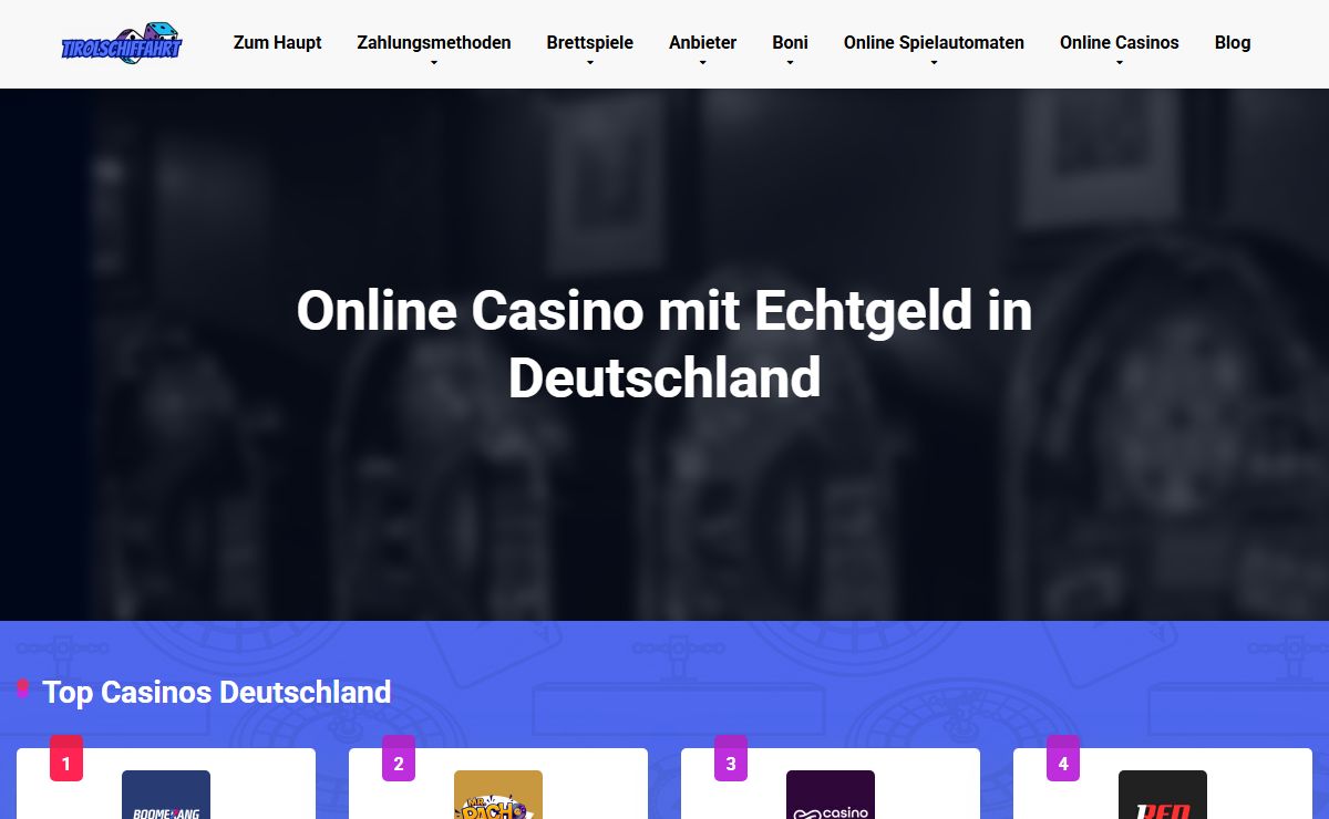 Online Casino Echtgeld | Beste Online Casinos mit Echtgeld in Deutschland 2023