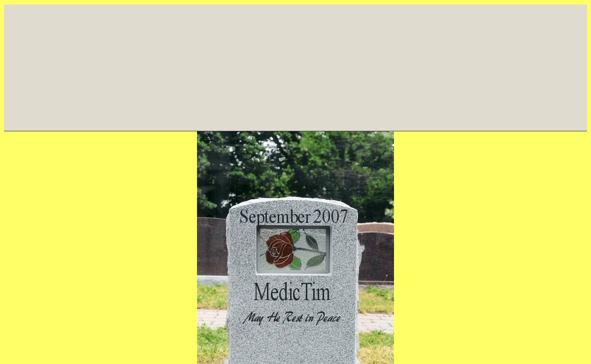 Paramedic Tim's EMS Page for EMS Providers