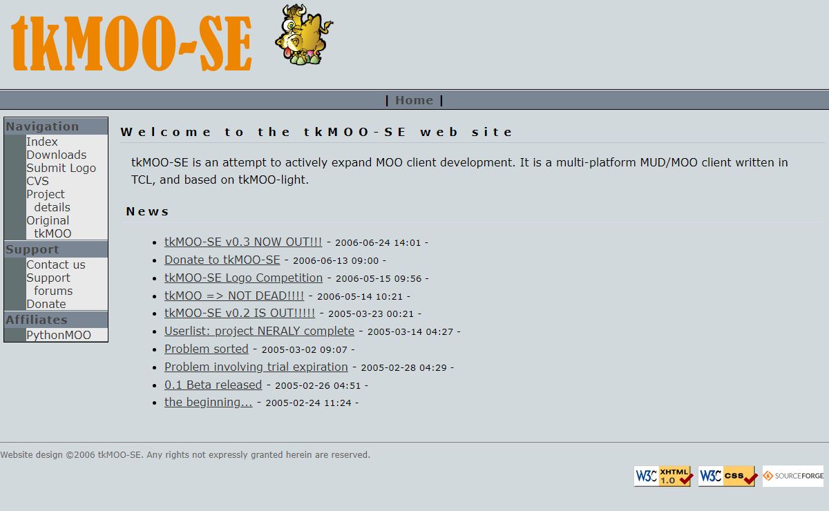 [ TKMOO-SE ] @ [ Soureforge.net ]