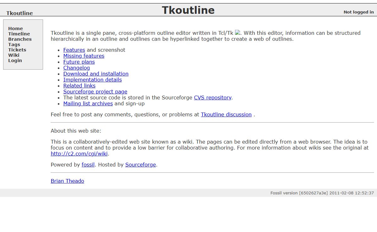 Tkoutline: Tkoutline
