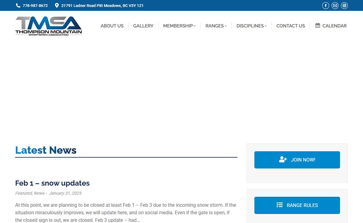 Home - Thompson Mountain Sportsmen Association