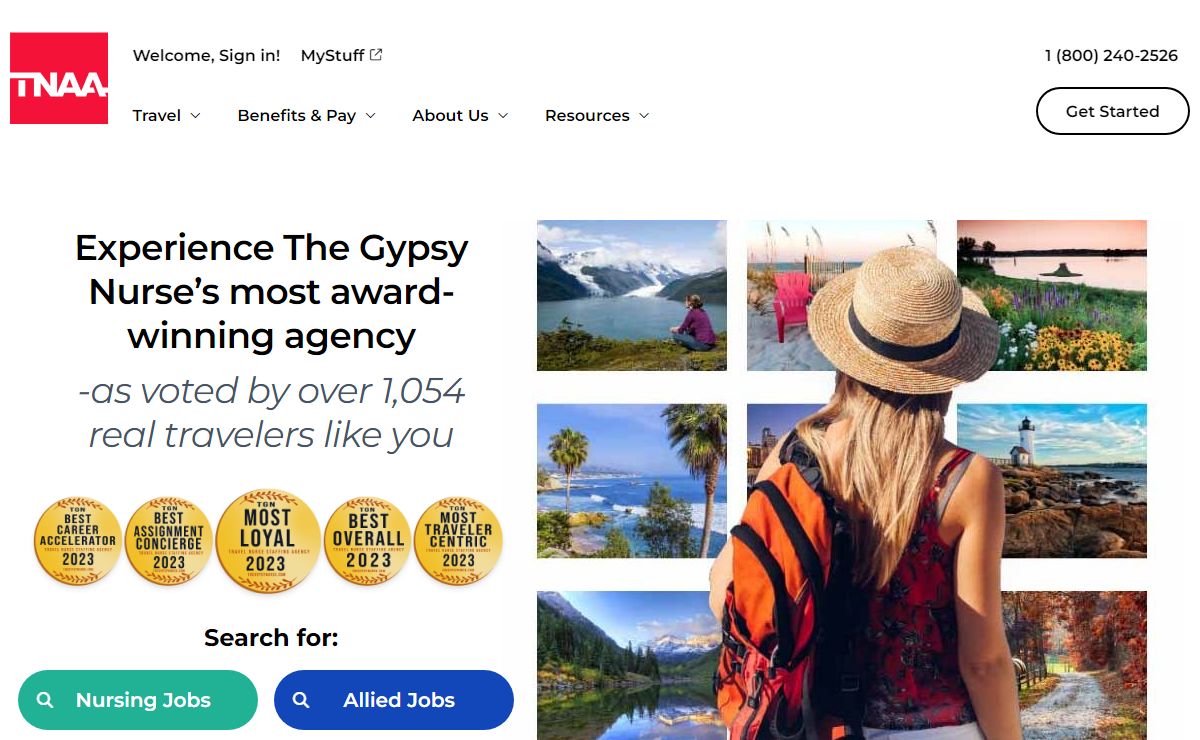 Travel Nurse Across America: Travel Nurse Agency & Staffing Company | TNAA