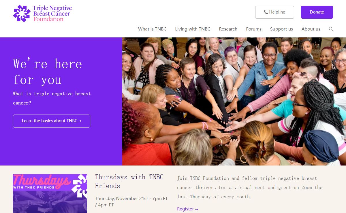 Home | Triple Negative Breast Cancer Foundation