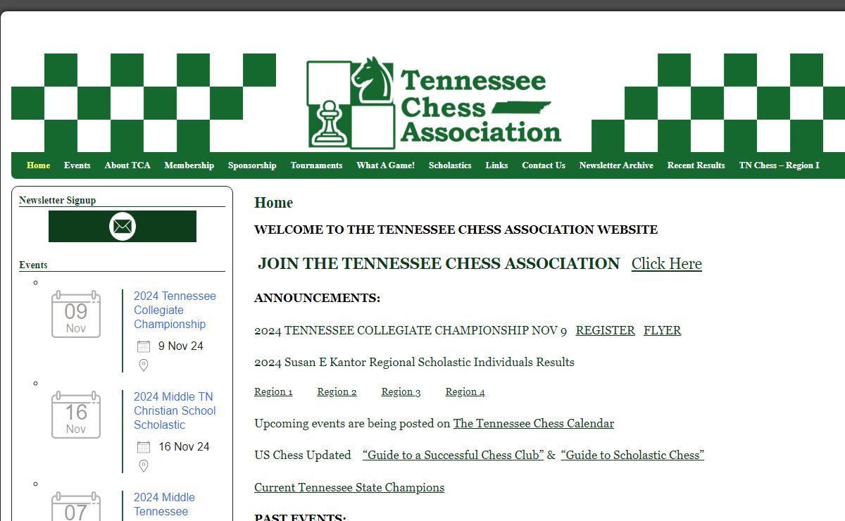 TCA | tnchess