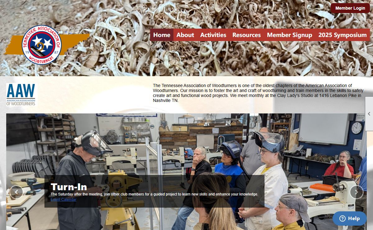 Home - Tennessee Association of Woodturners