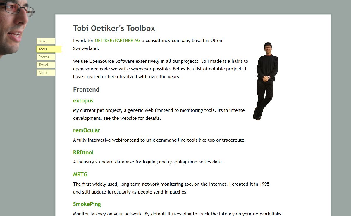 Tobi Oetiker - Tobi Oetiker's Toolbox