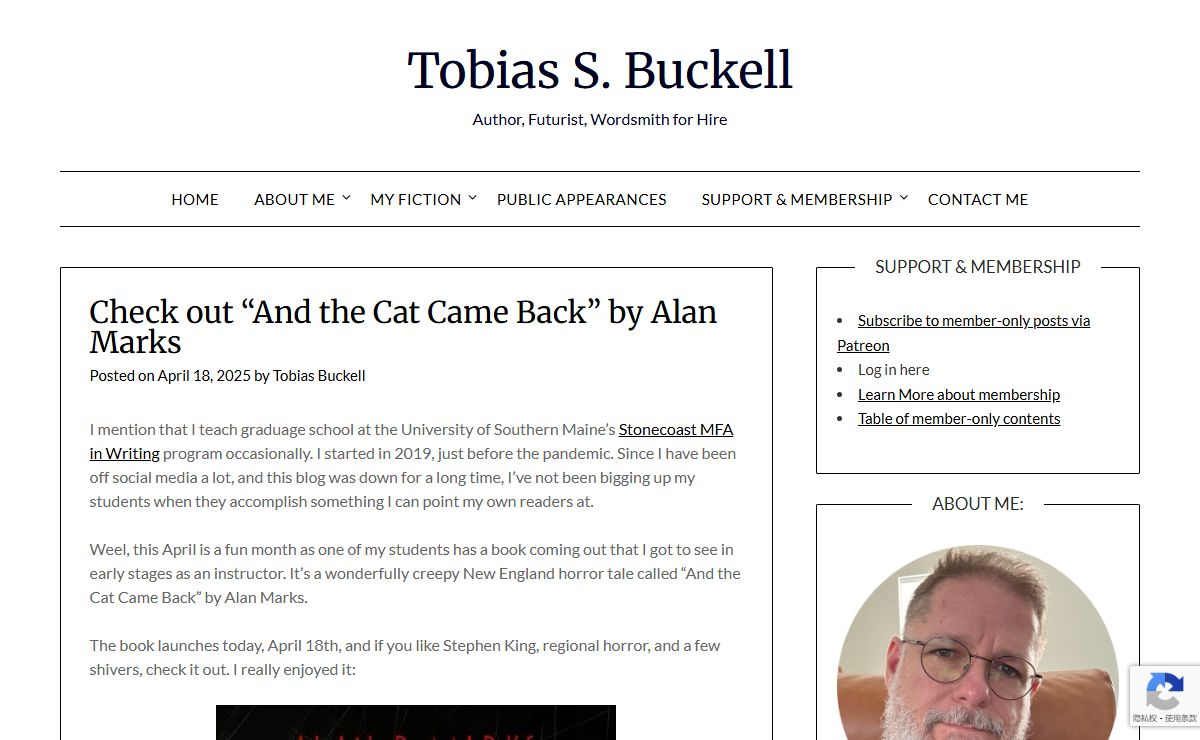 Tobias S. BuckellAuthor, Futurist, Wordsmith for Hire