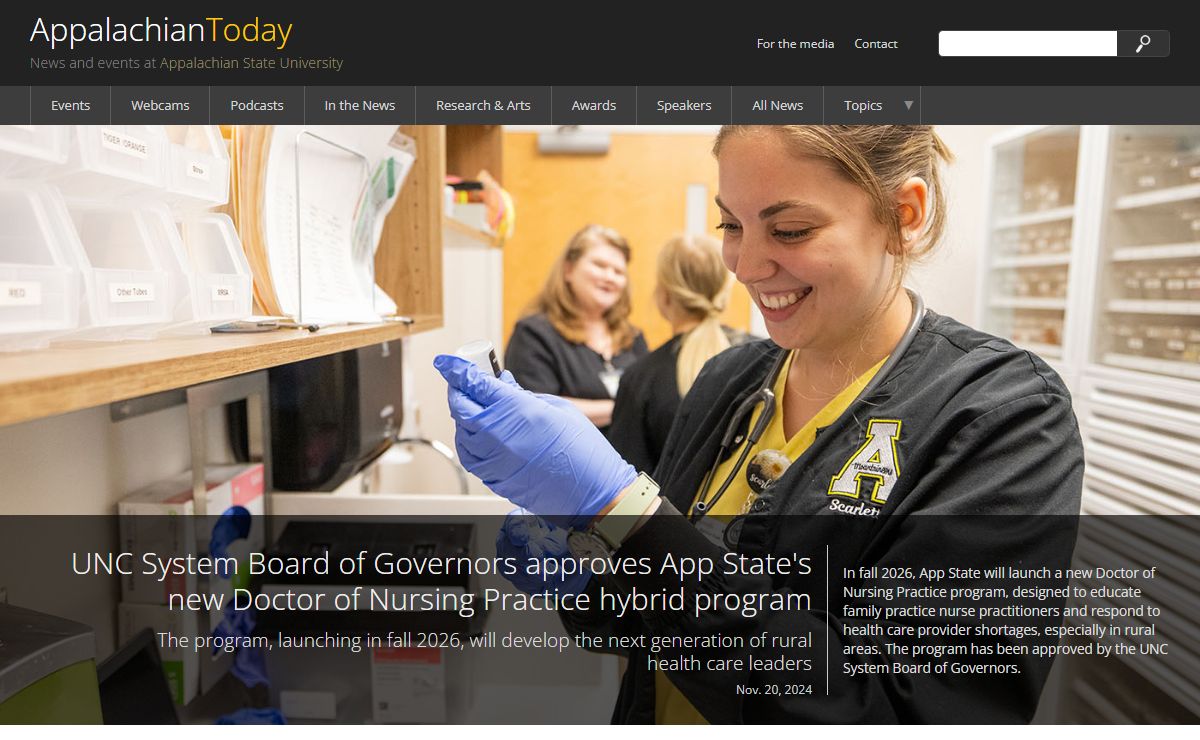 Appalachian Today | Appalachian State University