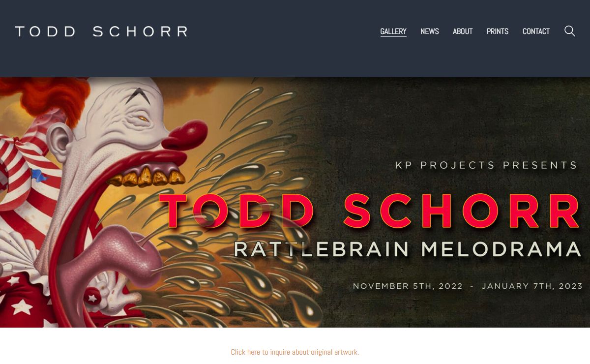 TODD SCHORR – The Art of Todd Schorr