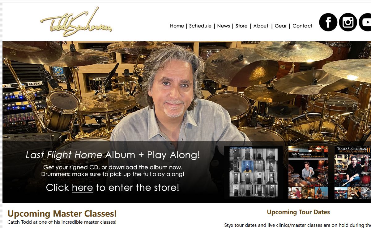 Todd Sucherman : Home
