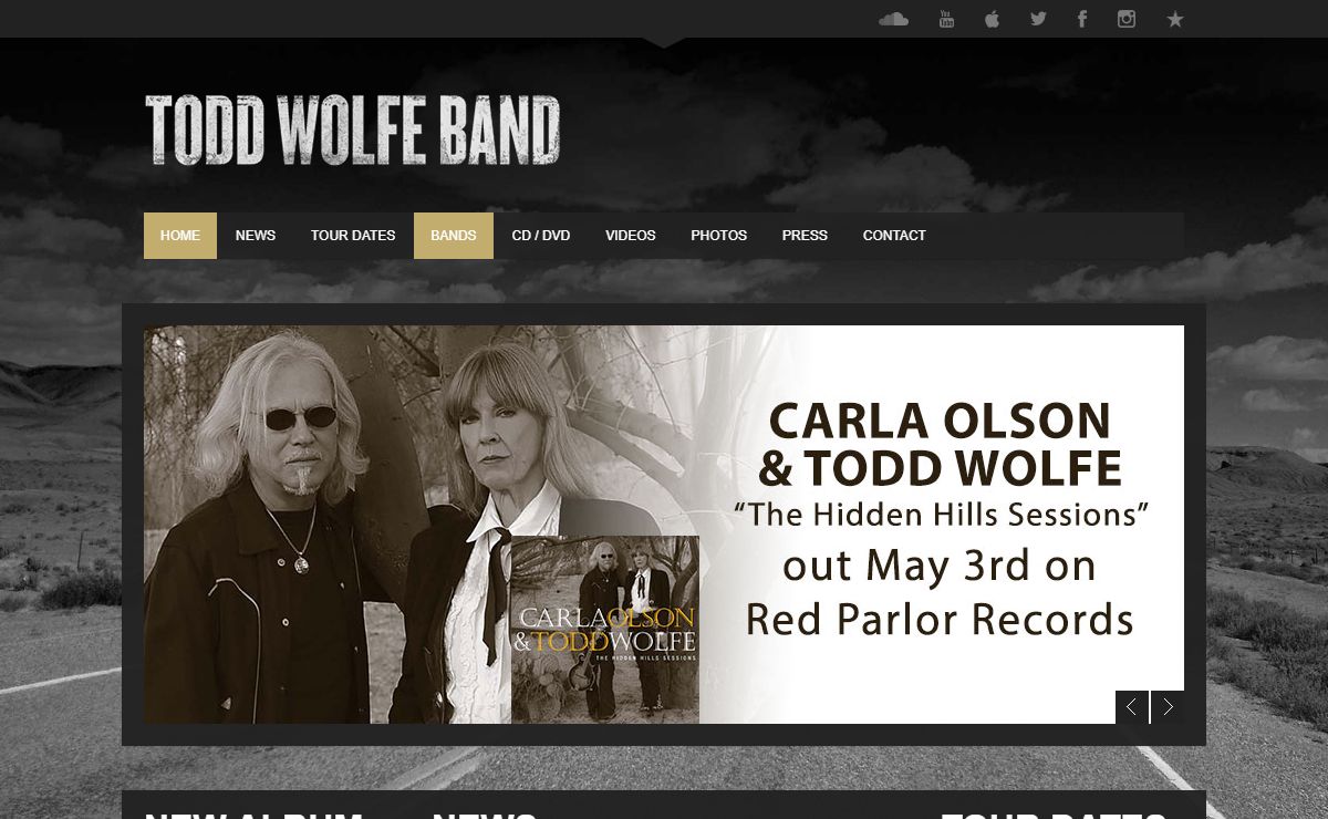 Todd Wolfe Band - Official Website: Tour Dates, Music, Videos, Photos…