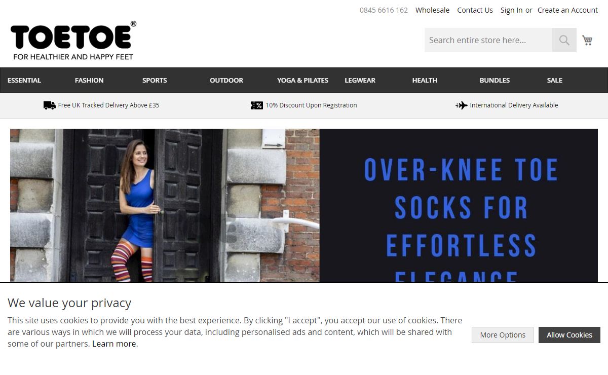 TOETOE® Toe Socks: Discover Comfort for Everyday, Yoga, Pilates, & More