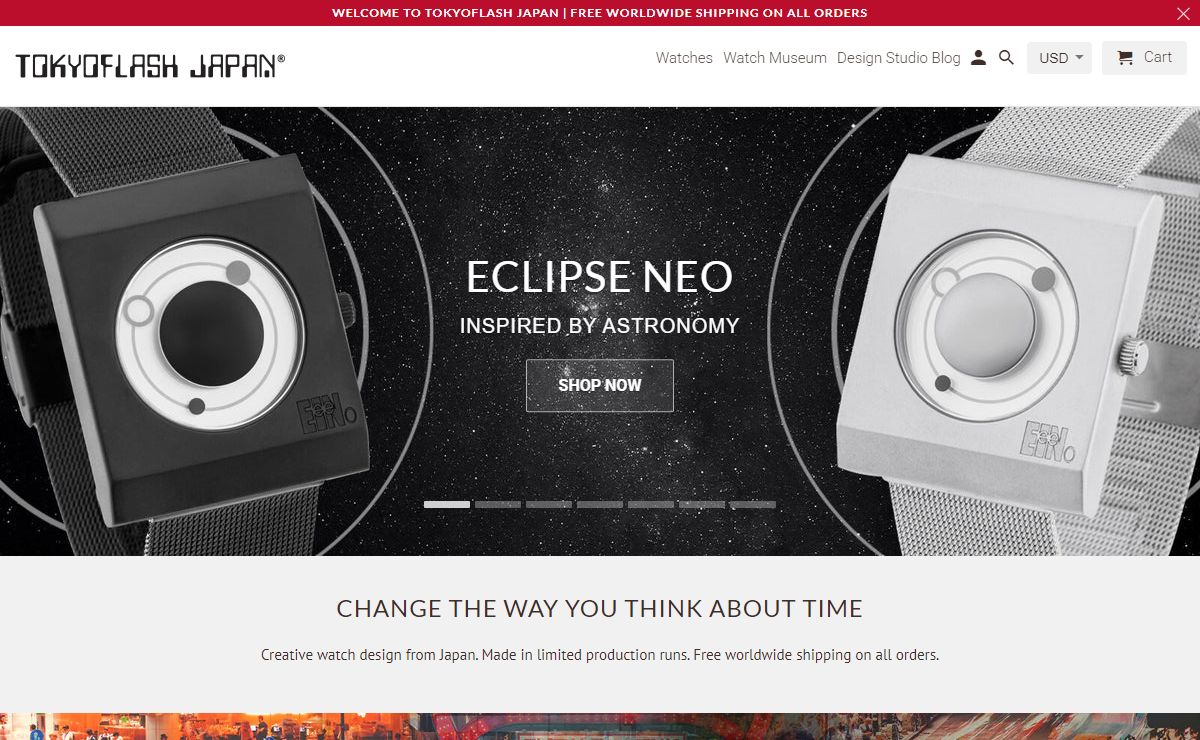 Creative Watch Design from Japan | Tokyoflash Japan