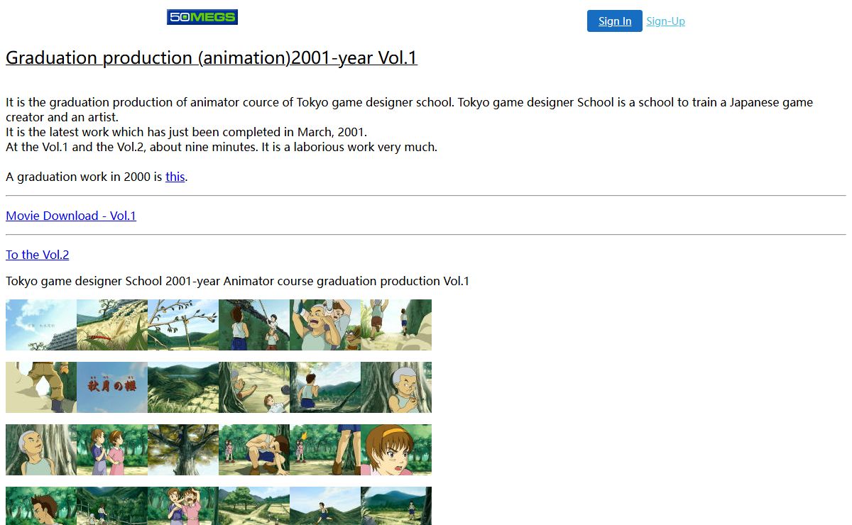 Graduation production (animation)