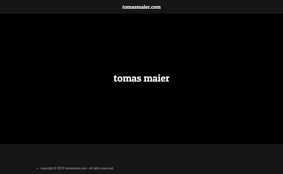 tomasmaier.com
