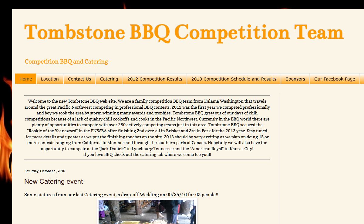 Tombstone BBQ Competition Team