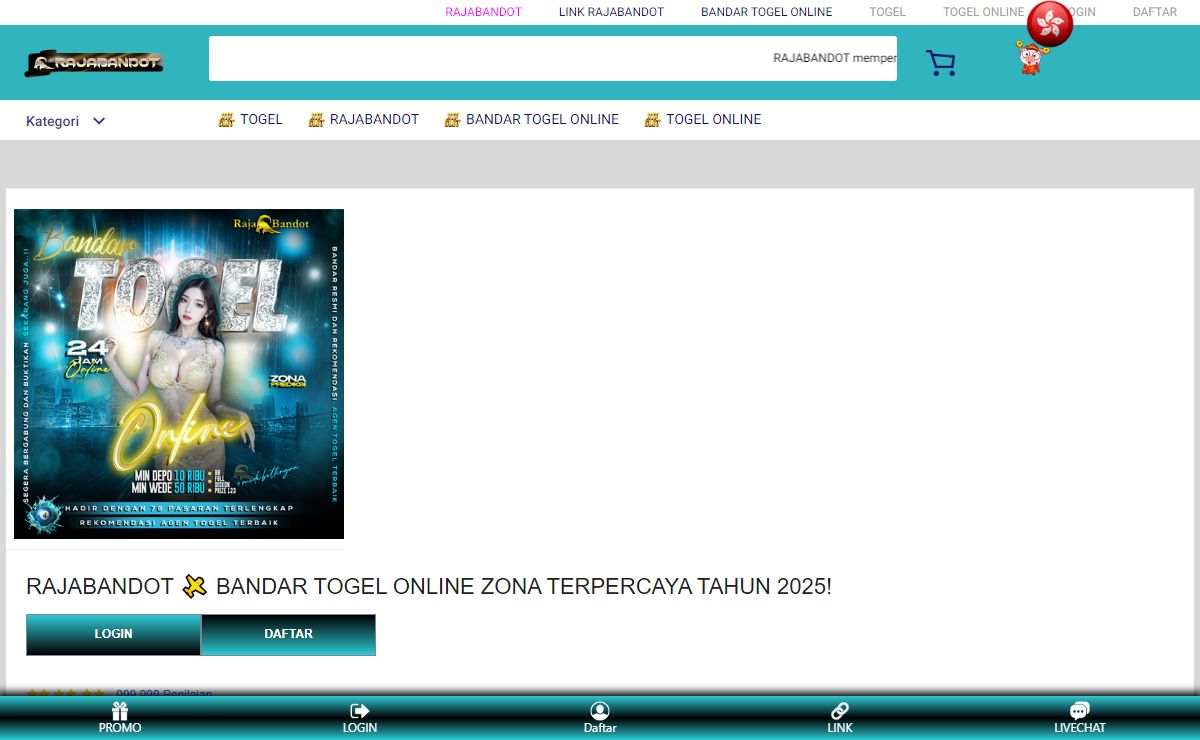 RAJABANDOT 🛩️ BANDAR TOGEL ONLINE ZONA TERPERCAYA TAHUN 2025!