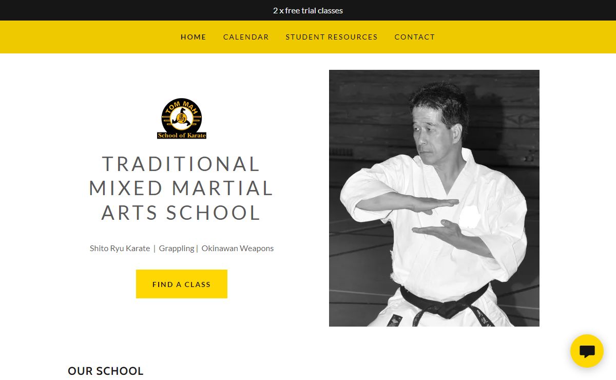 Tom Mah School of Karate