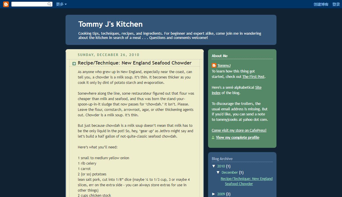 Tommy J's Kitchen