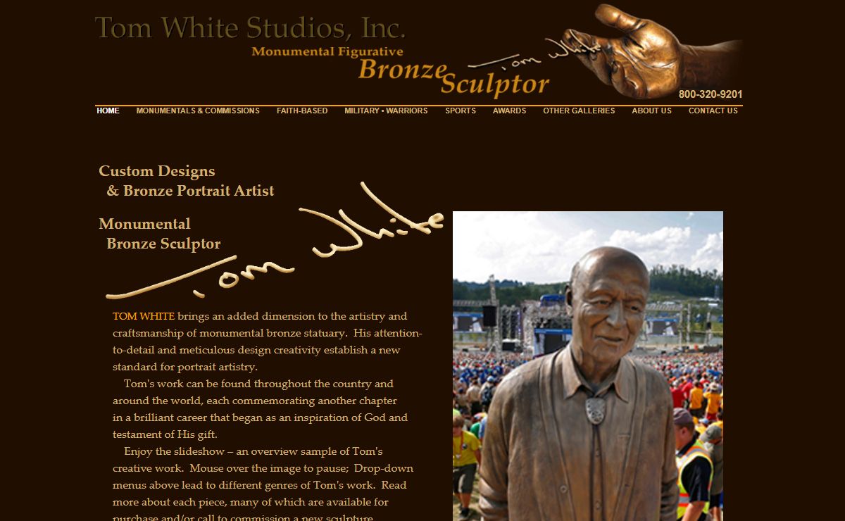 Tom White, Monumental Bronze Sculptor, Prescott Arizona and Texas sculptor, public art monuments, commission a sculpture, historical public memorial monumental sculptures, commission a sculptor, military, soldiers, veteran war memorials, custom sculptures,  bronze portraits, Christian sculptures, Jesus sculptures, Christ statues, children bronze sculptures, baseball statues, little league sculptures, sculptures of children, Billy Graham Library Sower sculpture, monumental sculpture, figurative sculptures, Gold Star Mom, inspirational art, roman gladiator sculptures, life-size bronze commissions, sports trophies, family memorial bronze sculptures, international public art sculptor, figurative bronze, ranch, cowboy, western art scenes