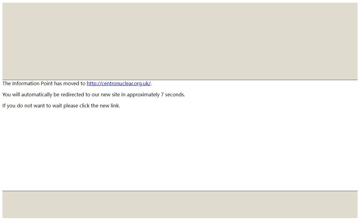 HTML Redirect