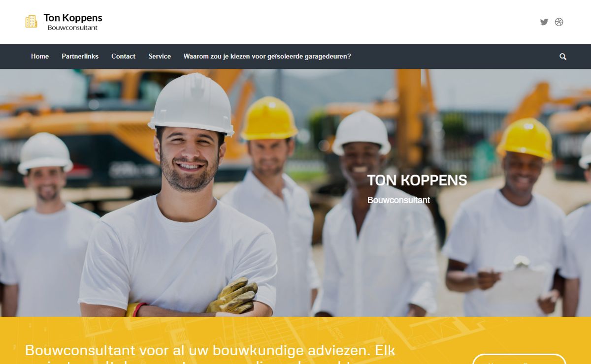 Ton Koppens – Bouwconsultant