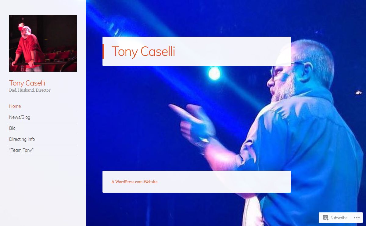 Tony Caselli – Dad, Husband, Director