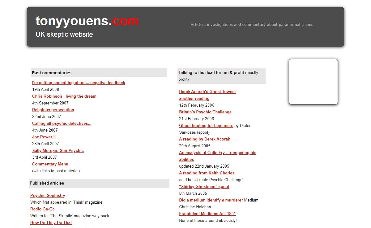 Home page