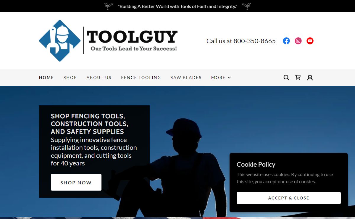 Tool Guy - Tools, Tools, Fence Tools, Construction Tools