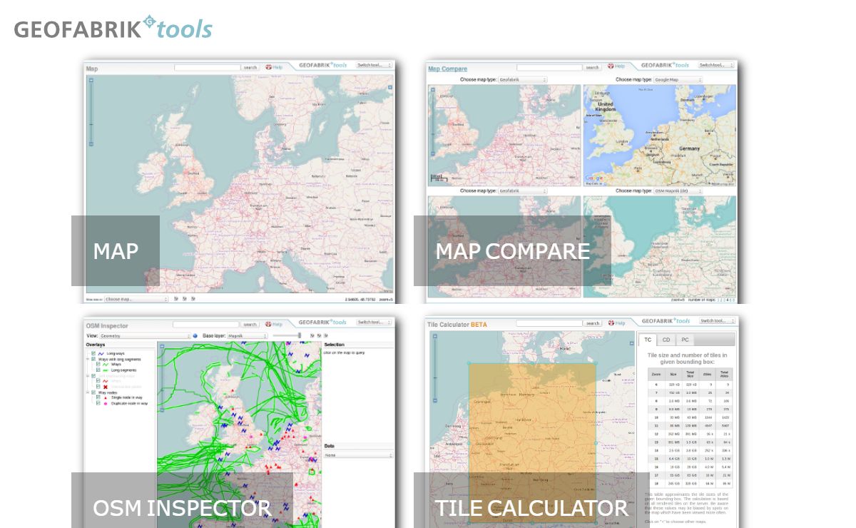 Geofabrik Tools