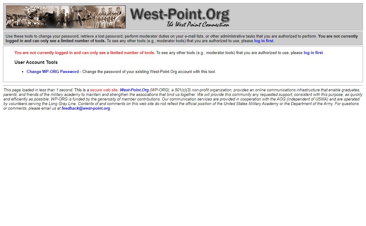 WP-ORG 3.0 Administrative Tools