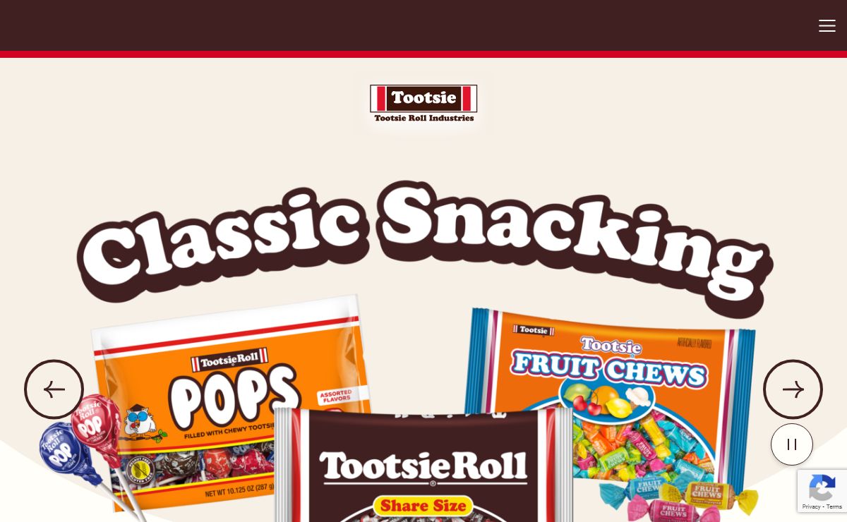 Home - Tootsie Tootsie Roll, Candy, Gluten-Free, Nut-Free, Tootsie Pop