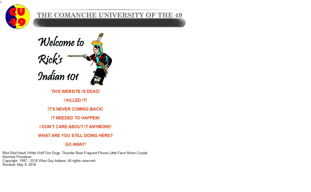 Comanche University of the 49